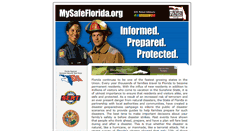 Desktop Screenshot of mysafeflorida.org